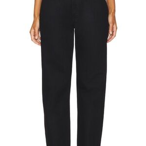 Levi's Women's Black 501 90s straight Jean in ringed blacktop